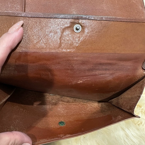 LV vintage man long monogram wallet in a fair condition - Picture 6 of 13